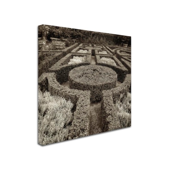 Alan Blaustein 'Tuscan Giardini I' Canvas Art,14x14